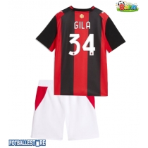 AC Milan Mario Gila #34 Hjemmedraktsett Barn 2026-27 Kortermet (+ Korte bukser)